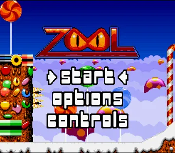 Zool (USA) (Sample) screen shot title